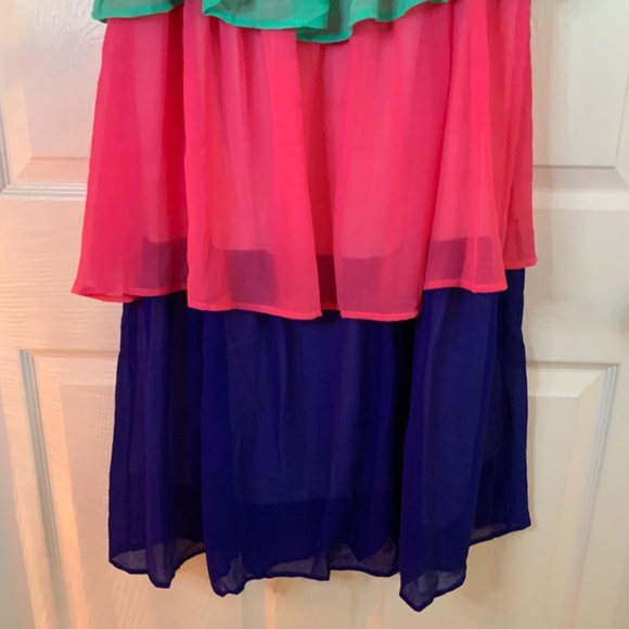 COLORFUL RUFFLE SKIRT SIZE L NWT - Picture 7 of 8
